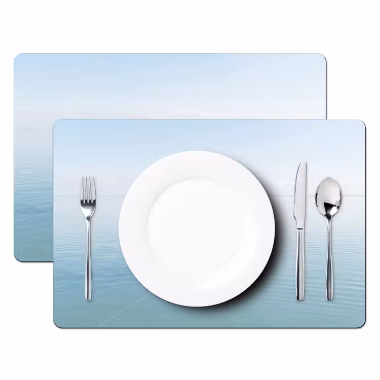 Placemat - 6 stuks - Minimalistisch - Boot - Zee — 2