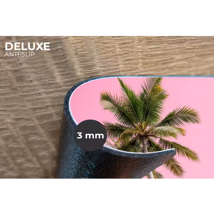 Placemat - 6 stuks - Palmboom - Tropisch - Pink — 4