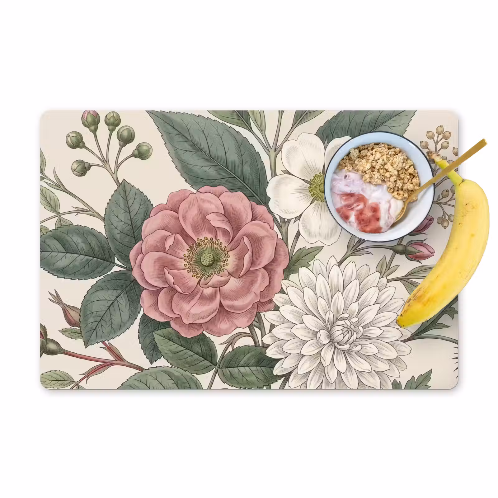 Placemat - 6 stuks - Romantisch - Design - Kleurrijk — 1