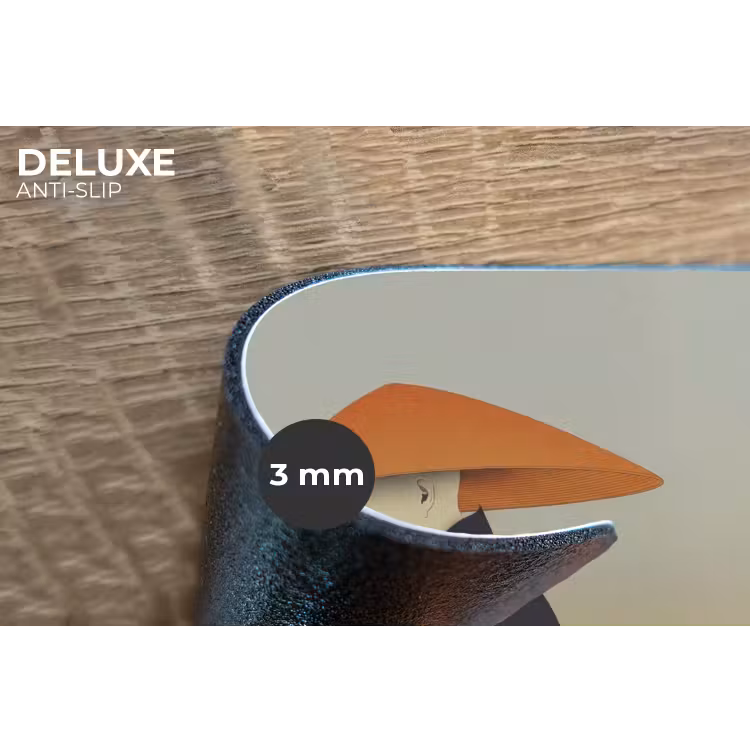 Placemat - 6 stuks - Minimalistisch - Silhouet - Oranje — 4