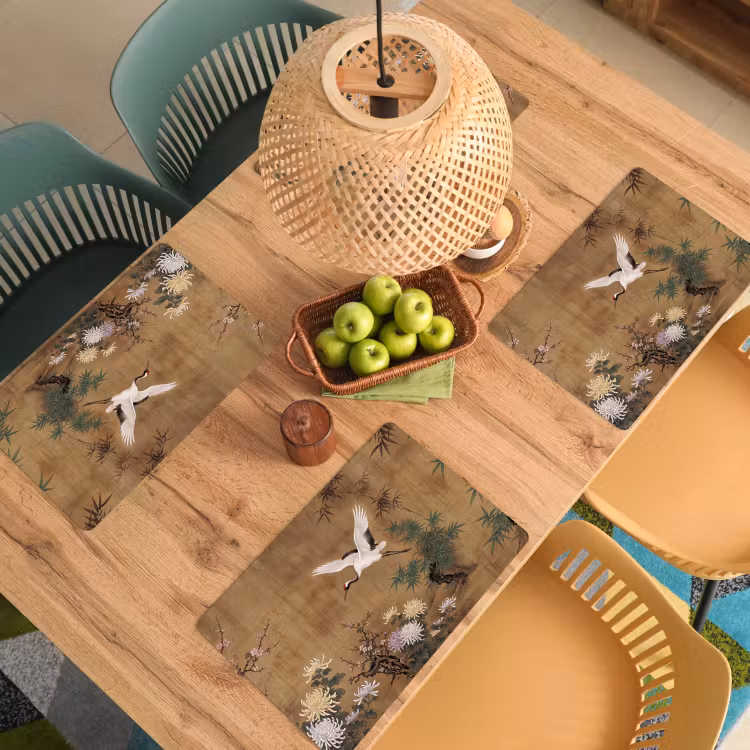 Placemat - 6 stuks - Oosters - Elegant - Kleurrijk — 6
