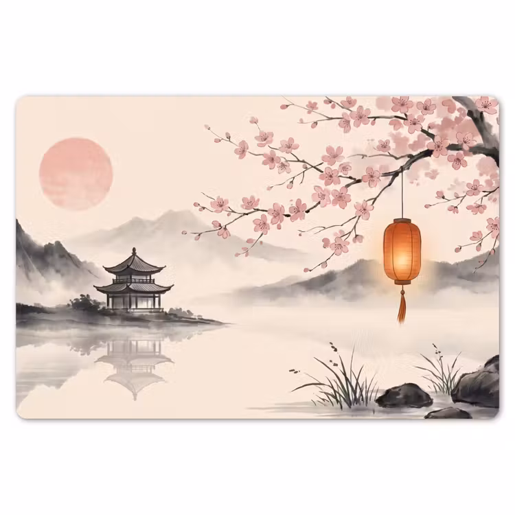 Placemat - 6 stuks - Zon - Japans - Traditioneel — 7