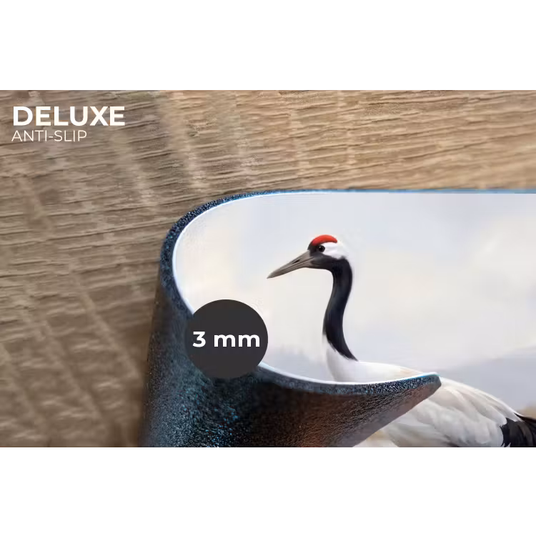 Placemat - 6 stuks - Kraanvogel - Natuur - Realistisch — 4