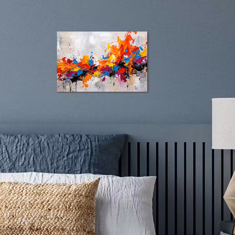 Poster - Abstract - Schilderij - Kleurrijk - Dynamisch — 3