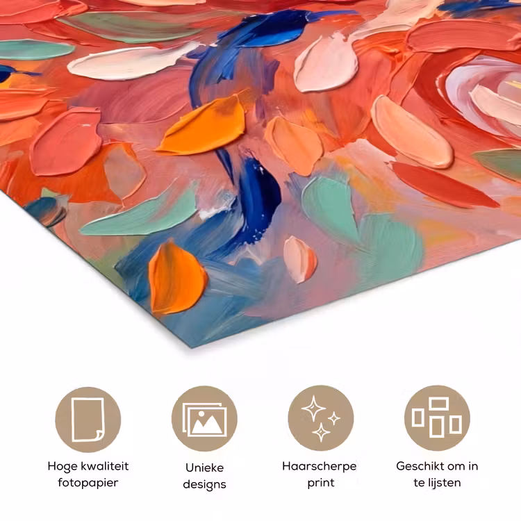 Poster - Bloemen - Abstract - Kunst - Modern — 5