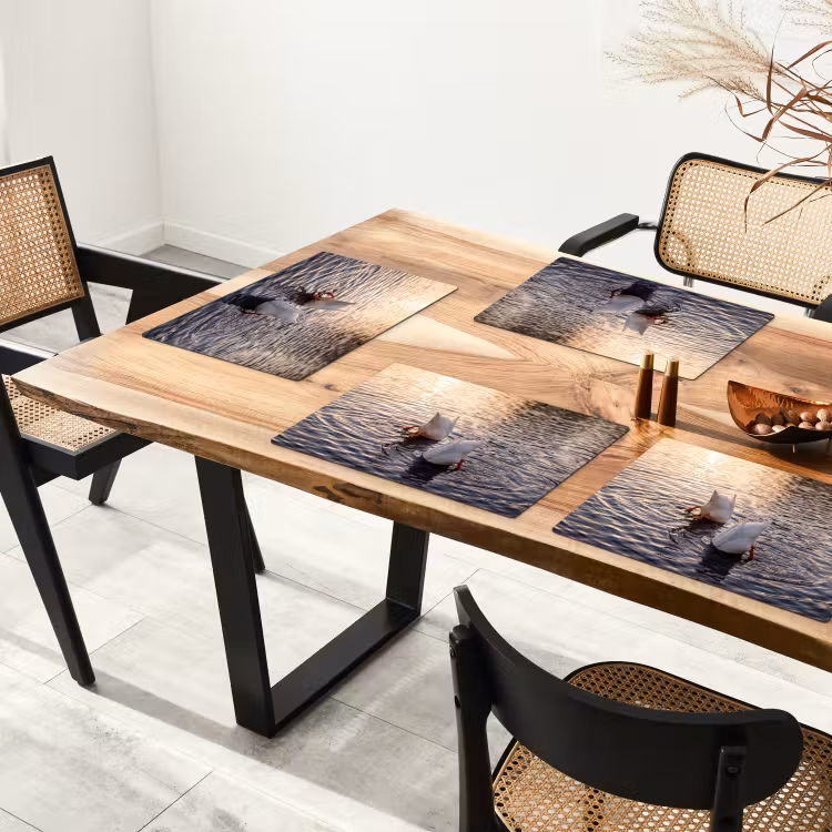 Placemat - 6 stuks - Eenden - Water - Natuur — 5