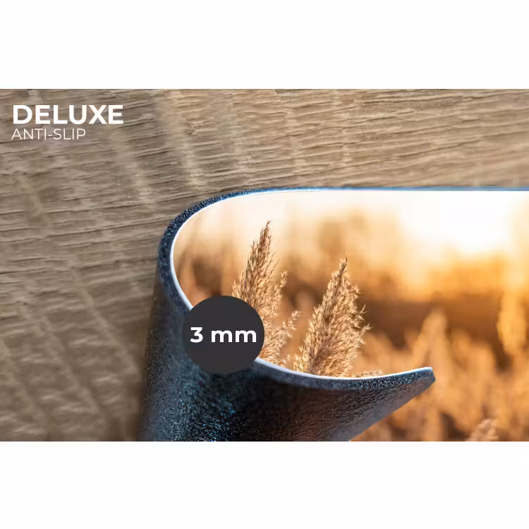 Placemat - 6 stuks - Rietpluimen - Gras - Zonsondergang - Goud - Serene — 4