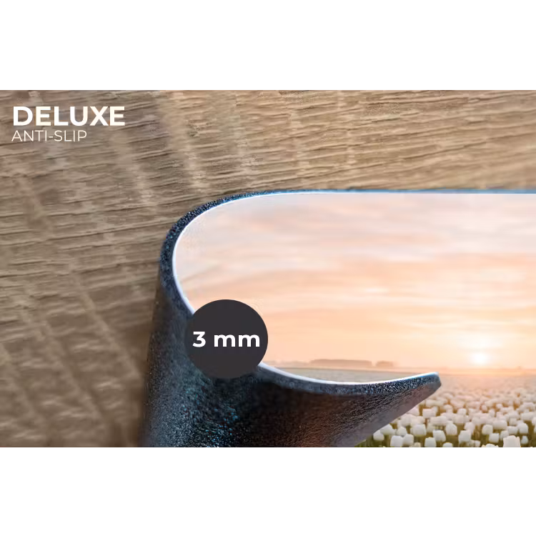 Placemat - 6 stuks - Tulpen - Landschap - Wit — 4