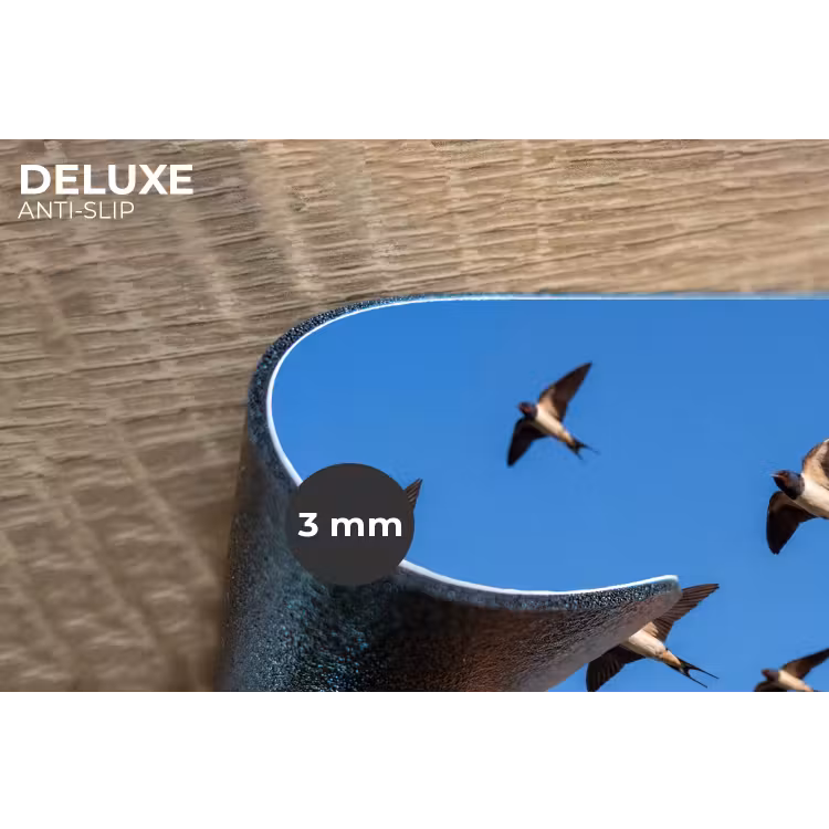 Placemat - 6 stuks - Zwaluwen - Vliegen - Blauw — 4