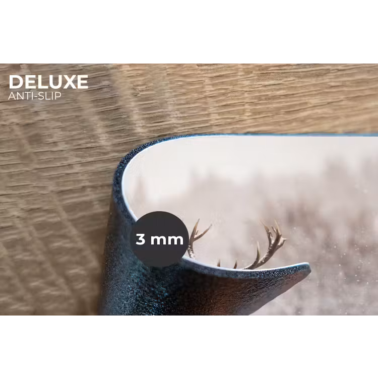 Placemat - 6 stuks - Edelhert - Bos - Sneeuw - Winter - Majestueus — 4
