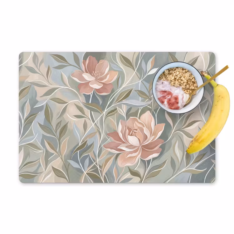 Placemat - 6 stuks - Elegant - Romantiek - Roze — 1
