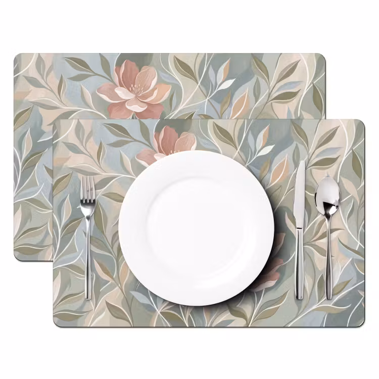 Placemat - 6 stuks - Elegant - Romantiek - Roze — 2