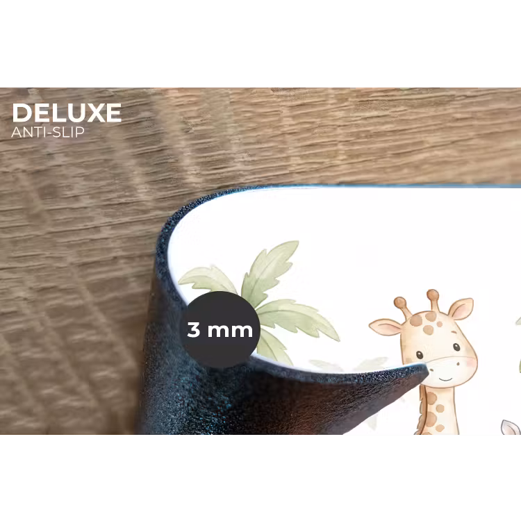 Placemat - 6 stuks - Dieren - Jungle - Pastel — 4