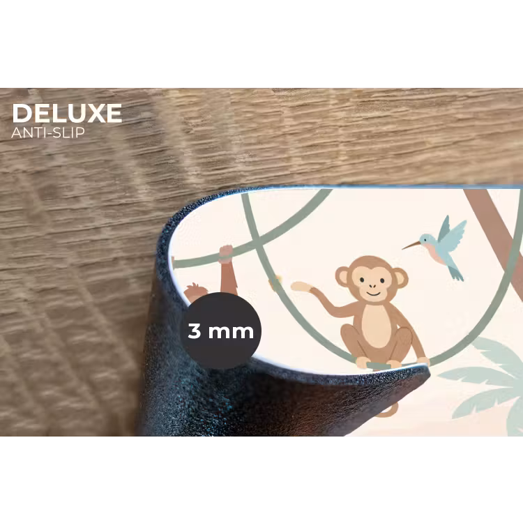Placemat - 6 stuks - Jungle - Dieren - Groen — 4