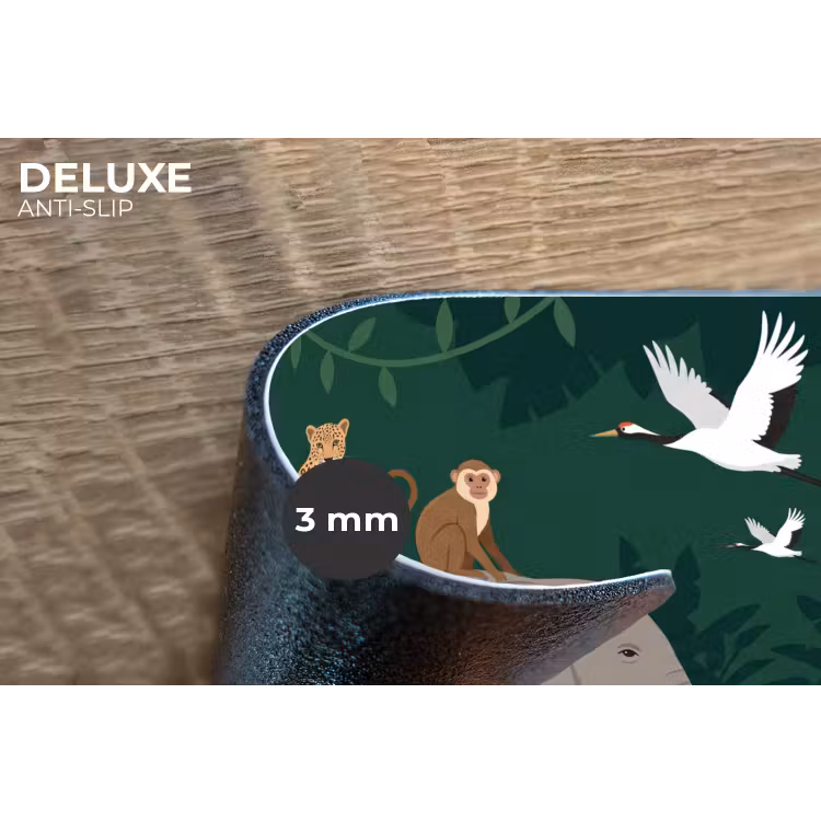 Placemat - 6 stuks - Tropisch - Jungle - Groen — 4