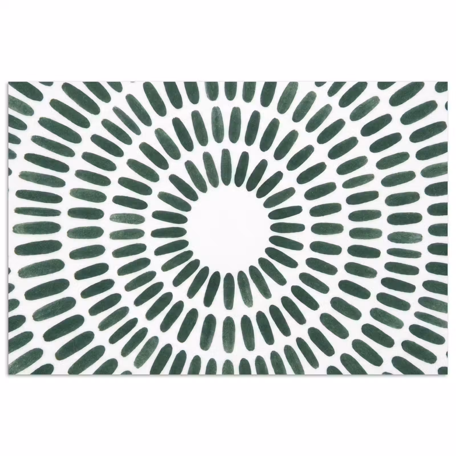 Poster - Abstract - Cirkel - Patroon - Modern - Groen — 1