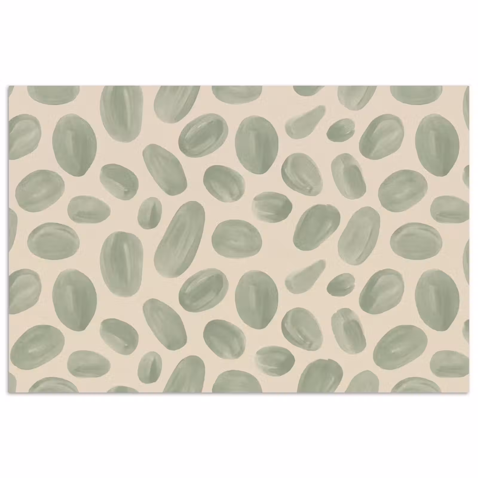 Poster - Abstract - Patroon - Organisch - Groen - Modern — 1