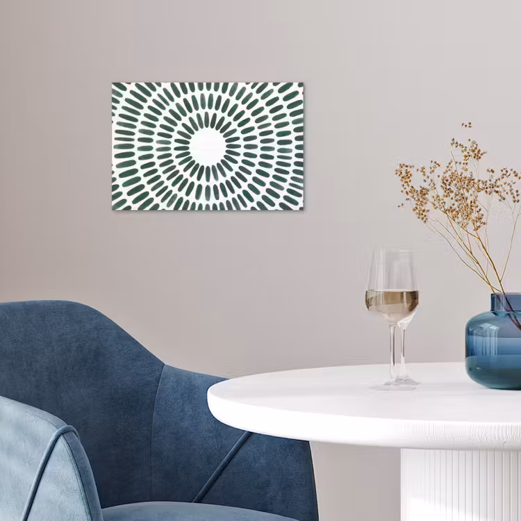 Poster - Abstract - Cirkel - Patroon - Modern - Groen — 4
