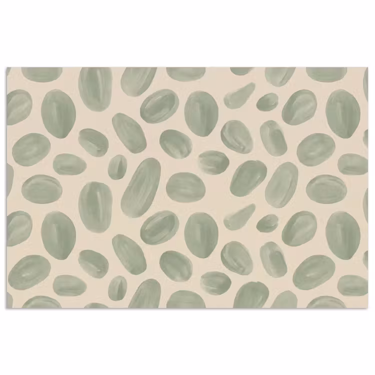 Poster - Abstract - Patroon - Organisch - Groen - Modern — 1