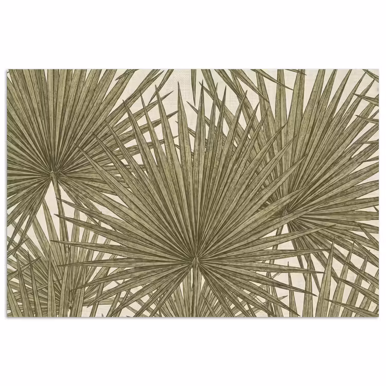 Poster - Blad - Tropisch - Patroon - Natuur - Groen — 1