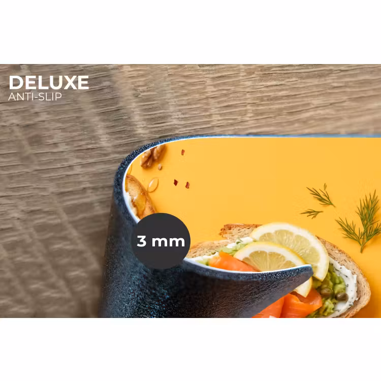 Placemat - 6 stuks - Eten - Brood - Ontbijt - Modern - Kleurrijk — 4