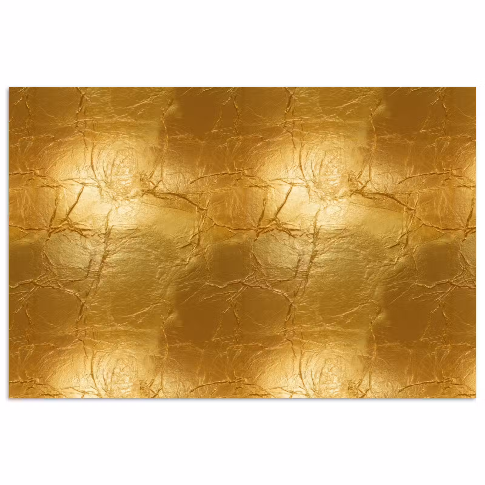 Poster - Bladgoud - Vintage - Textuur - Warm Goud — 1