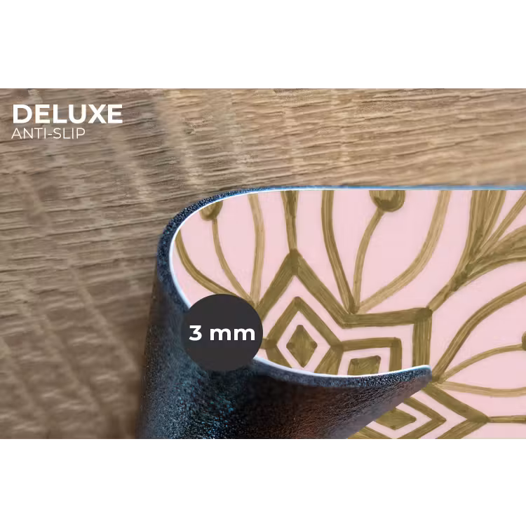 Placemat - 6 stuks - Patroon - Mandala - Decoratie - Abstract - Groen — 4