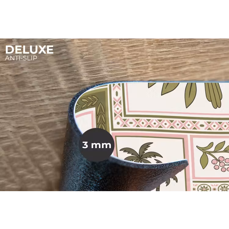 Placemat - 6 stuks - Vogel - Tropisch - Patroon - Decoratief - Groen — 4