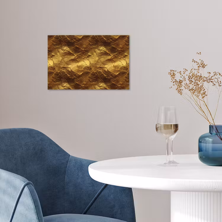 Poster - Bladgoud - Textuur  - Goud — 4