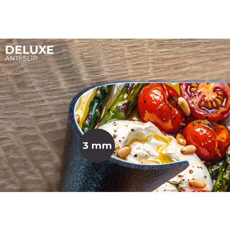 Placemat - 6 stuks - Eten - Groenten - Kaas - Modern - Vers — 4