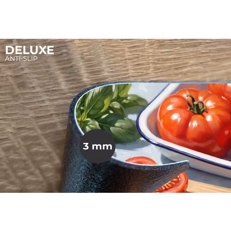 Placemat - 6 stuks - Eten - Keuken - Ingrediënten - Stillleven - Rood — 4