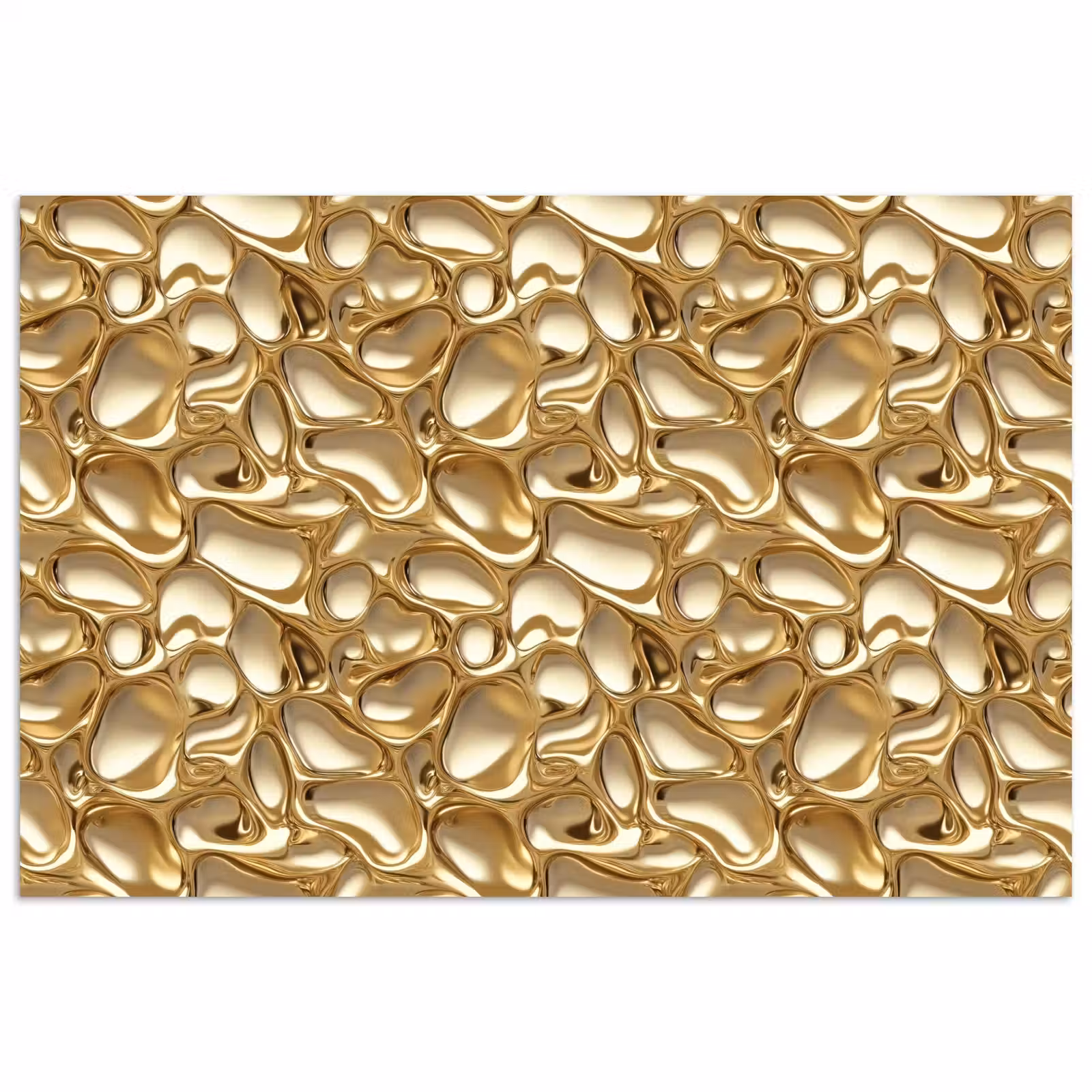 Poster - Abstract - Modern - Goud — 1