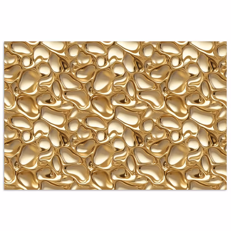 Poster - Abstract - Modern - Goud — 1