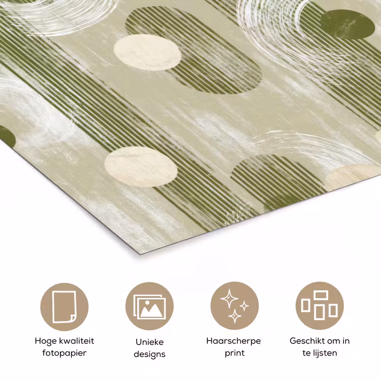 Poster - Artistiek - Modern - Groen — 5