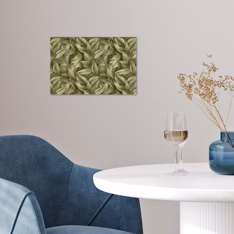Poster - Bladeren - Modern - Groen — 4