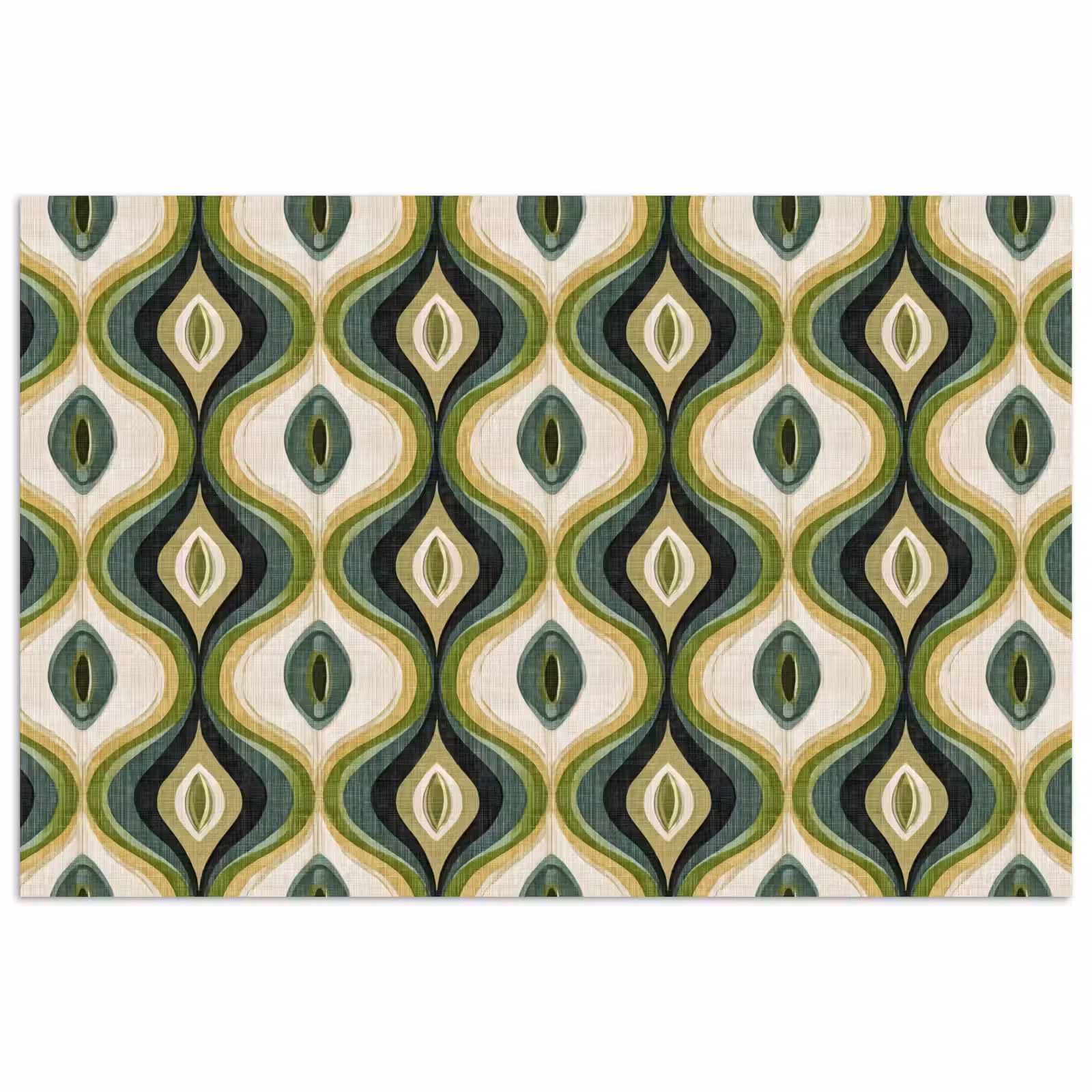 Poster - Abstract - Ritmisch - Groen — 1