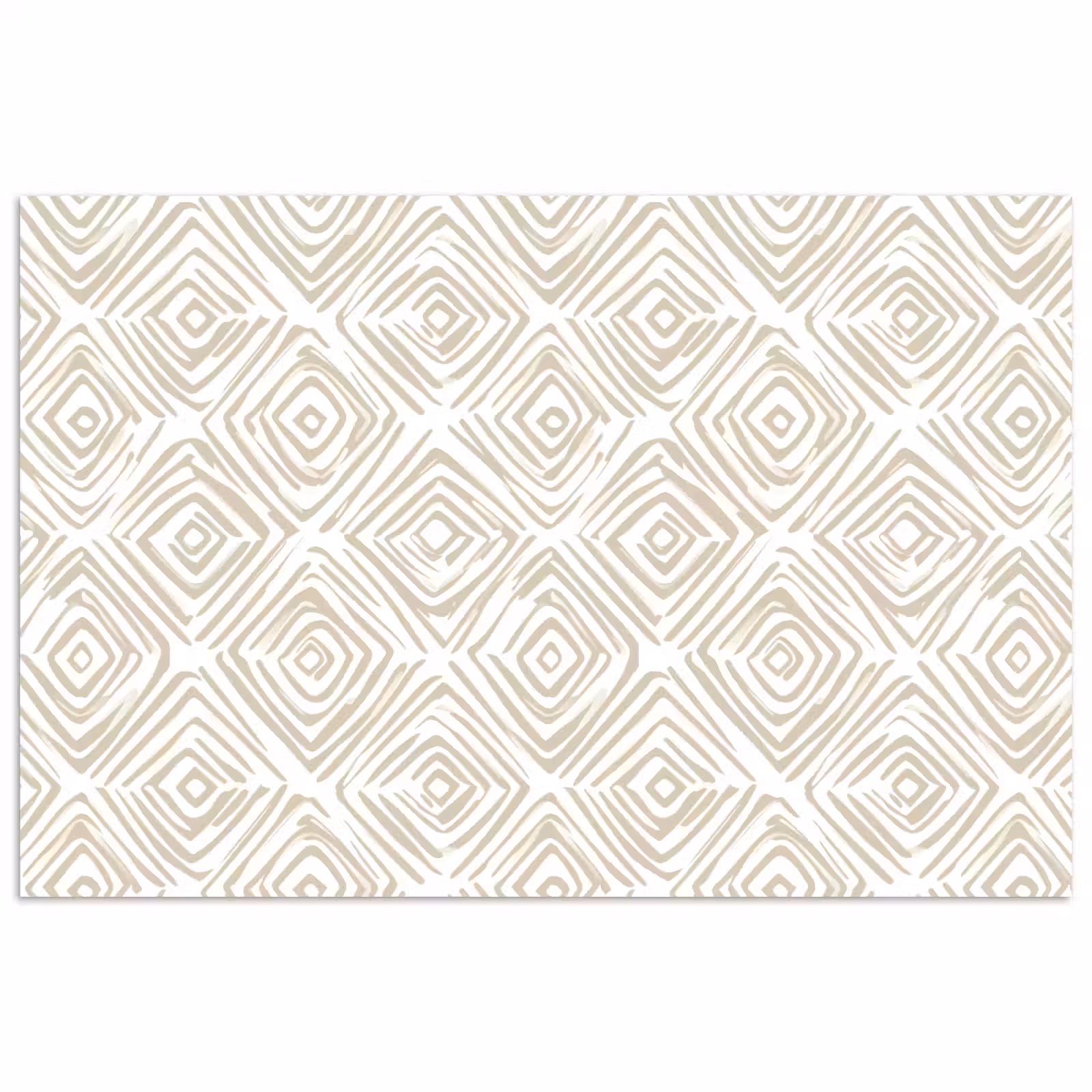 Poster - Abstract - Ruit - Beige — 1