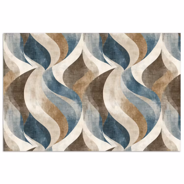 Poster - Abstract - Golven - Kleurrijk — 1