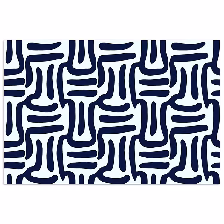 Poster - Abstract - Modern - Blauw — 1