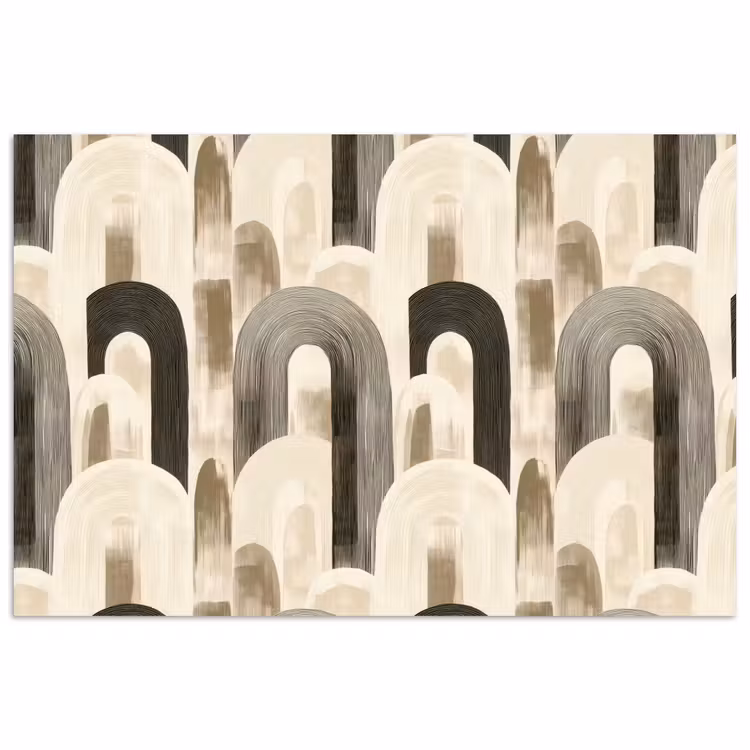 Poster - Abstract - Patroon - Bogen — 1