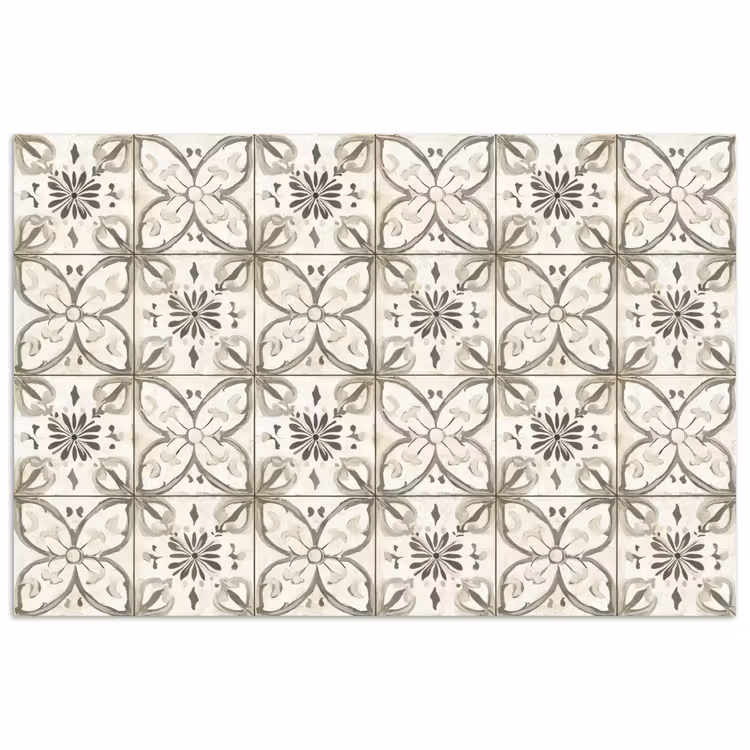 Poster - Antiek - Tegel - Beige — 1