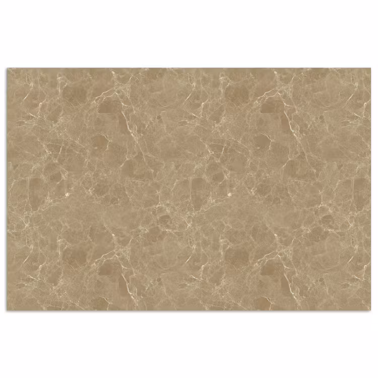 Poster - Beige - Marmer - Witte aders — 1