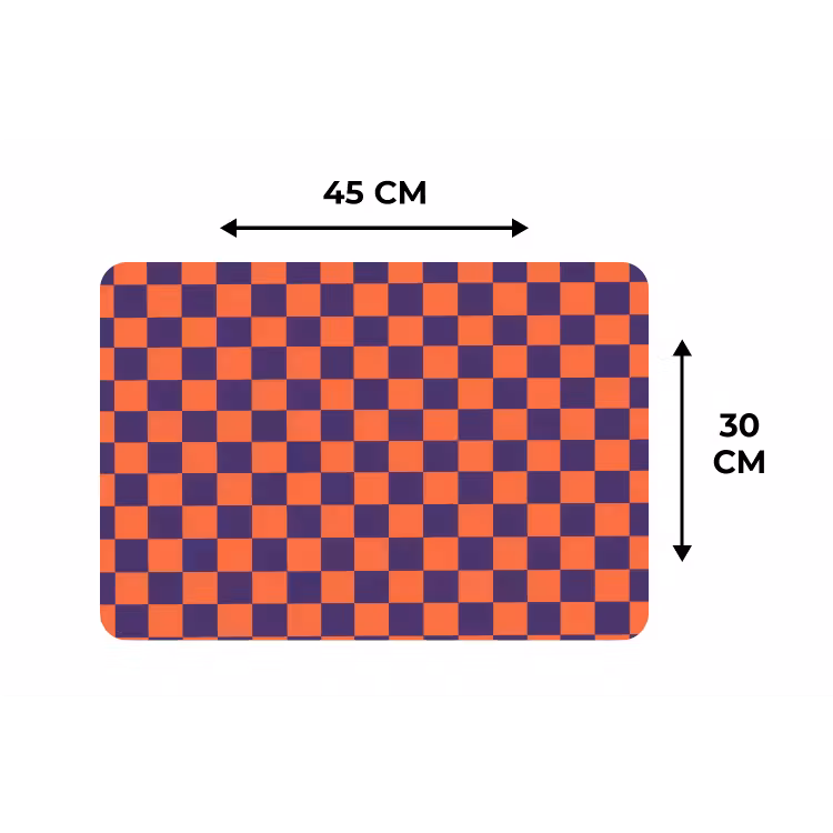 Placemat - 6 stuks - Patroon - Klassiek - Paars — 3