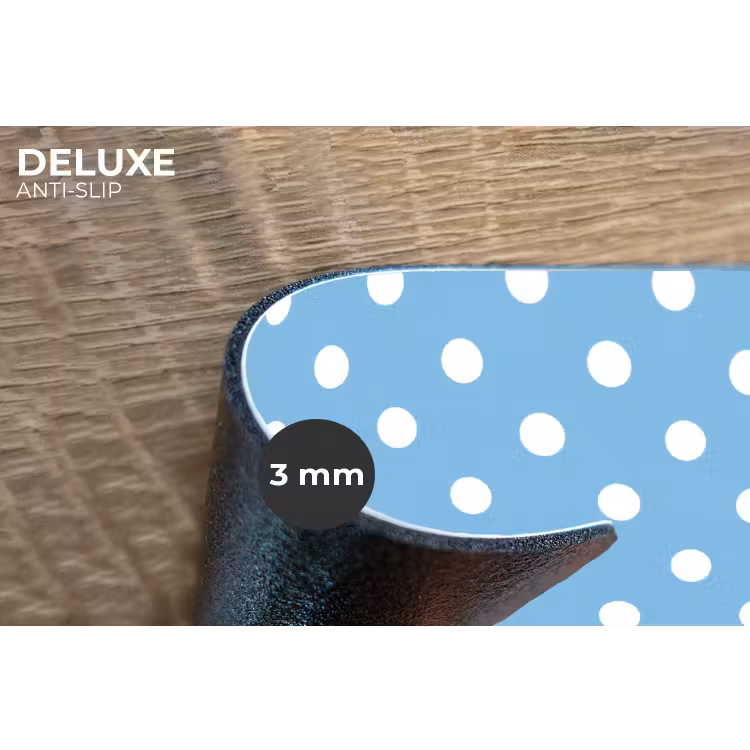 Placemat - 6 stuks - Polka - Dots - Blauw — 4