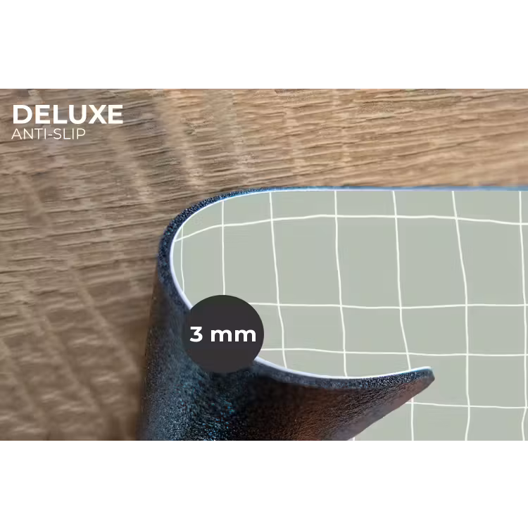 Placemat - 6 stuks - Ruitpatroon - Golvend - Groen — 4