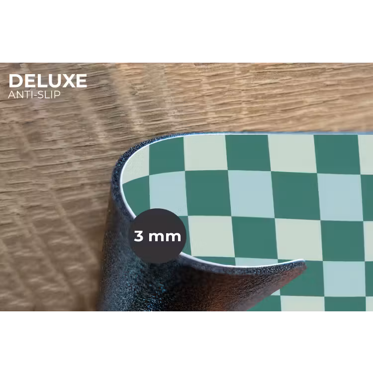 Placemat - 6 stuks - Schaak - Klassiek - Groen — 4