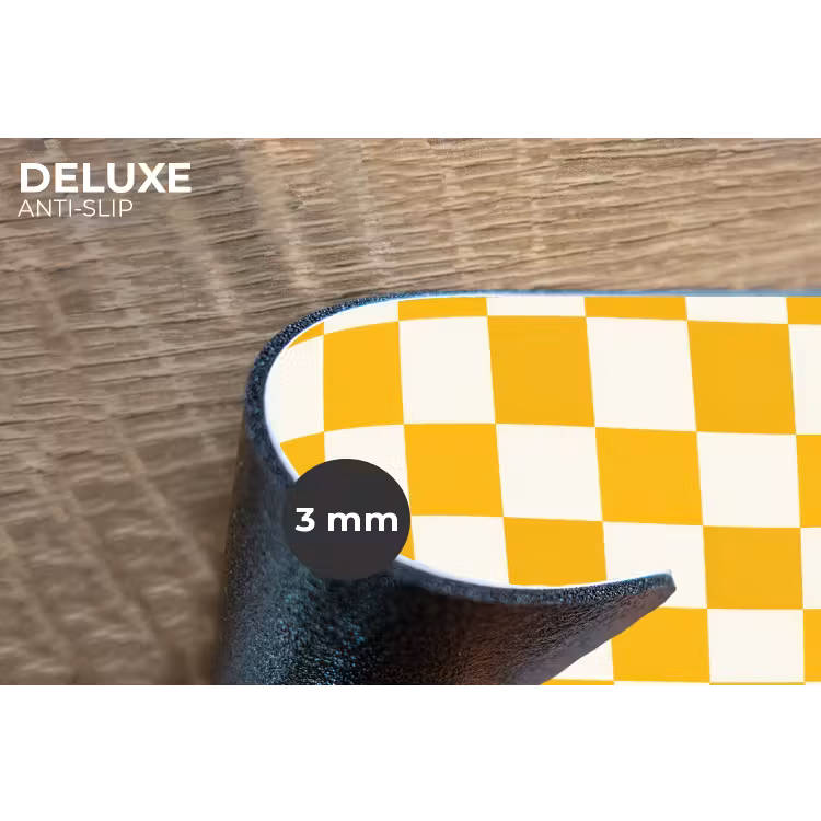 Placemat - 6 stuks - Traditioneel - Patroon - Geel — 4