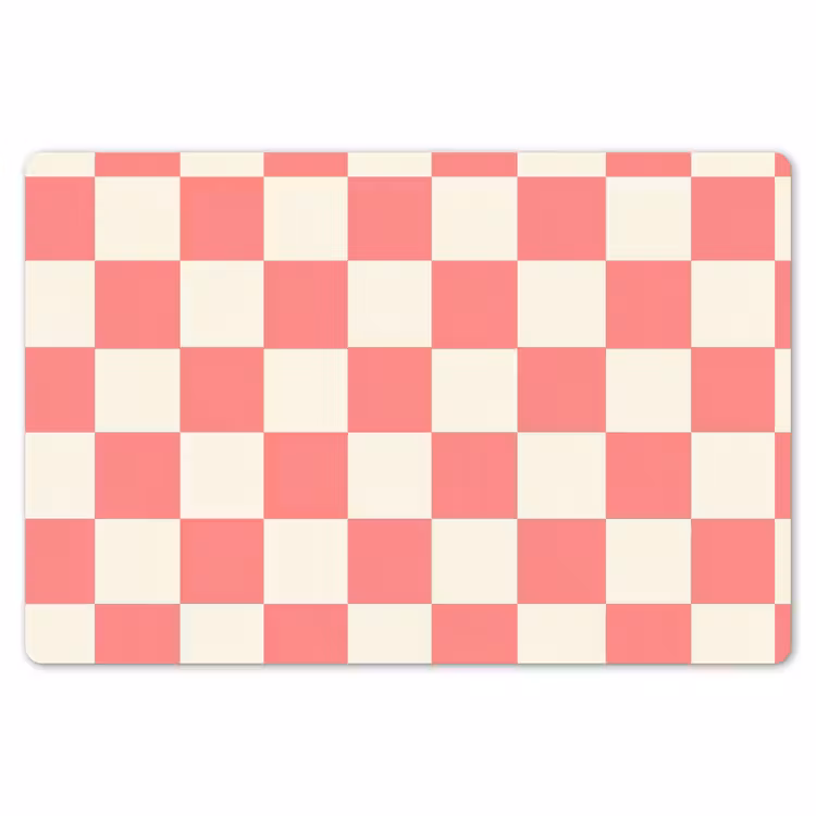 Placemat - 6 stuks - Traditioneel - Patroon - Roze — 7