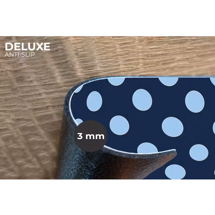 Placemat - 6 stuks - Klassiek - Dots - Blauw — 4