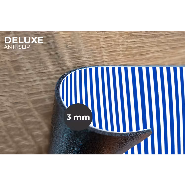 Placemat - 6 stuks - Klassiek - Strepen - Blauw — 4